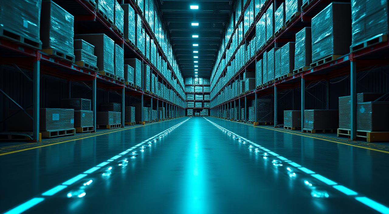 Modern logistics hub in Indianapolis