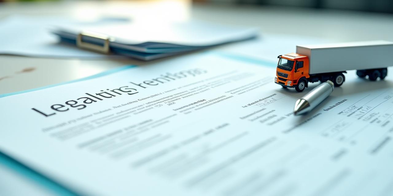 Legal documents and logistics planning
